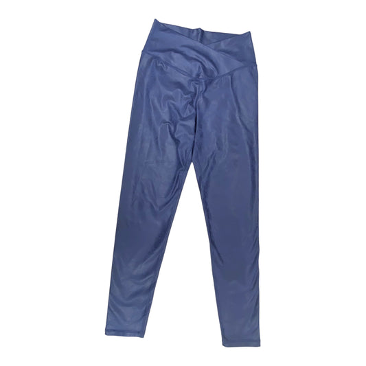 Athletic Leggings By Aerie In Blue, Size:L
