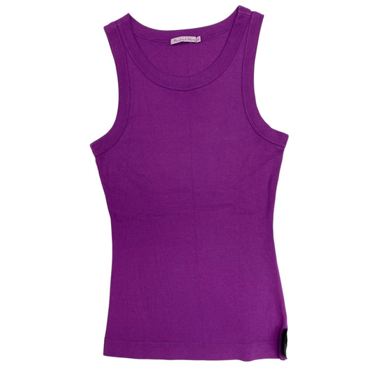 Top Sleeveless Basic By Michael Stars In Purple, Size:Osfm