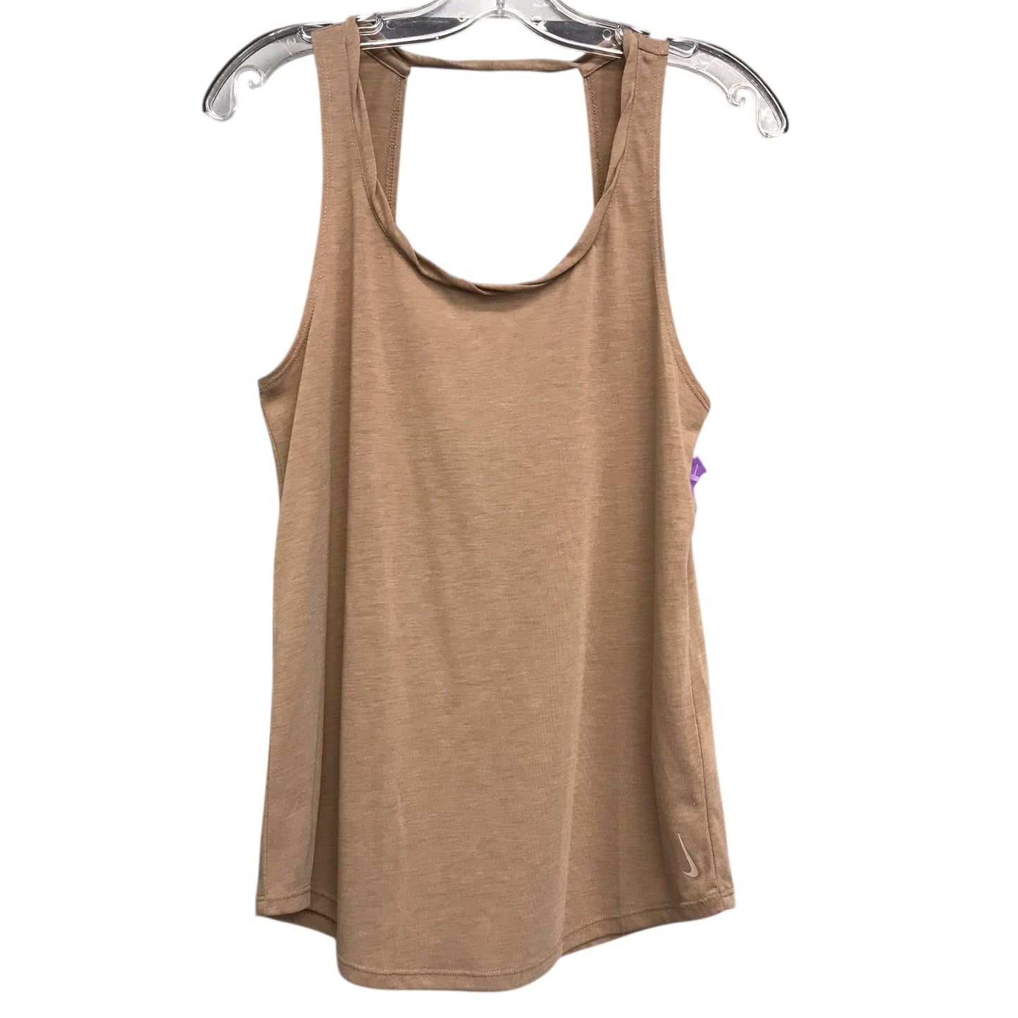 Athletic Tank Top By Nike In Brown, Size:S