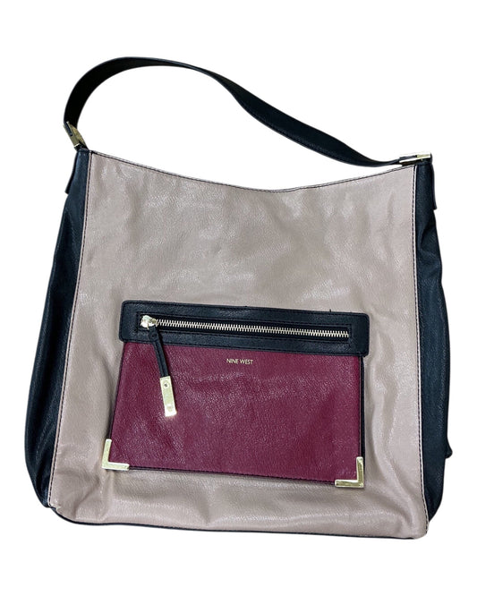 Handbag By Nine West In Tan, Size:Large