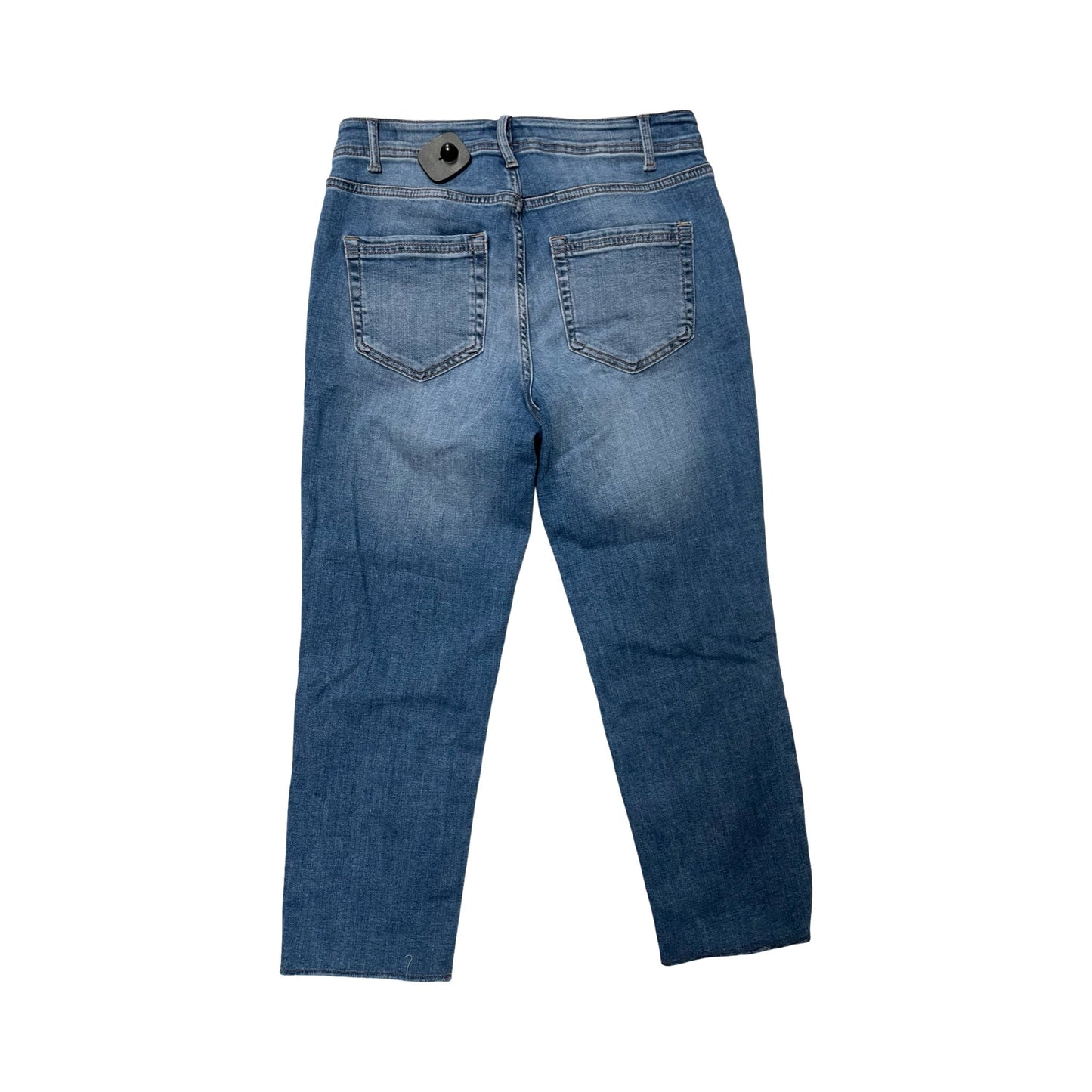 Jeans Cropped By J. Jill In Blue Denim, Size:4