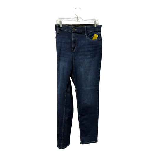 Jeans Straight By Liz Claiborne In Blue, Size:16