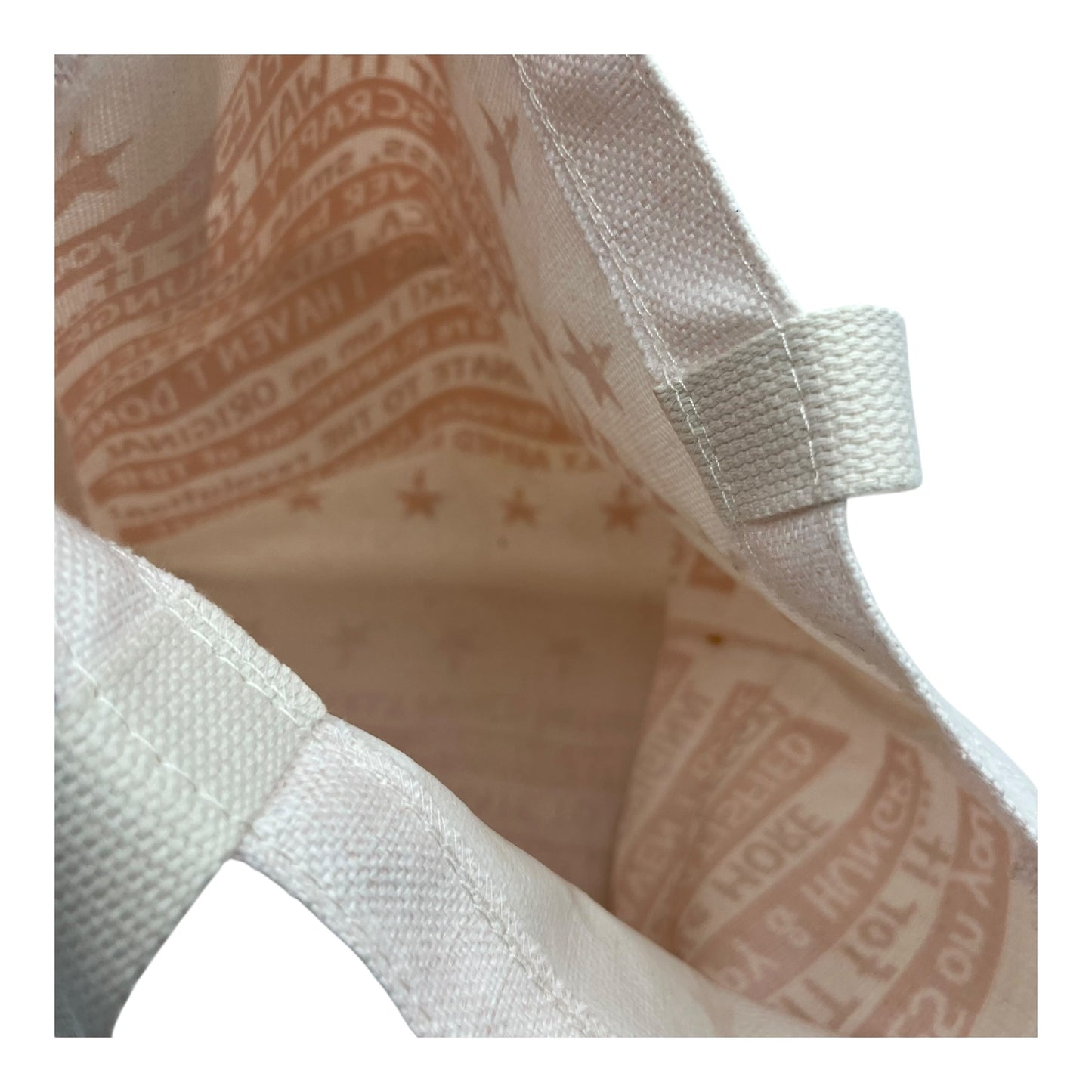 Tote By Clothes Mentor In Cream, Size:Medium