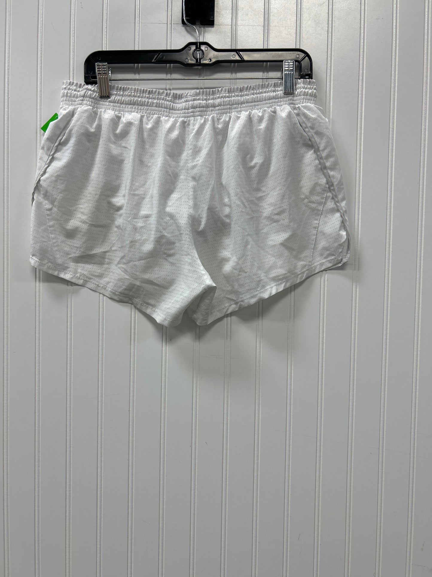 Athletic Shorts By Nike Apparel In White, Size:L