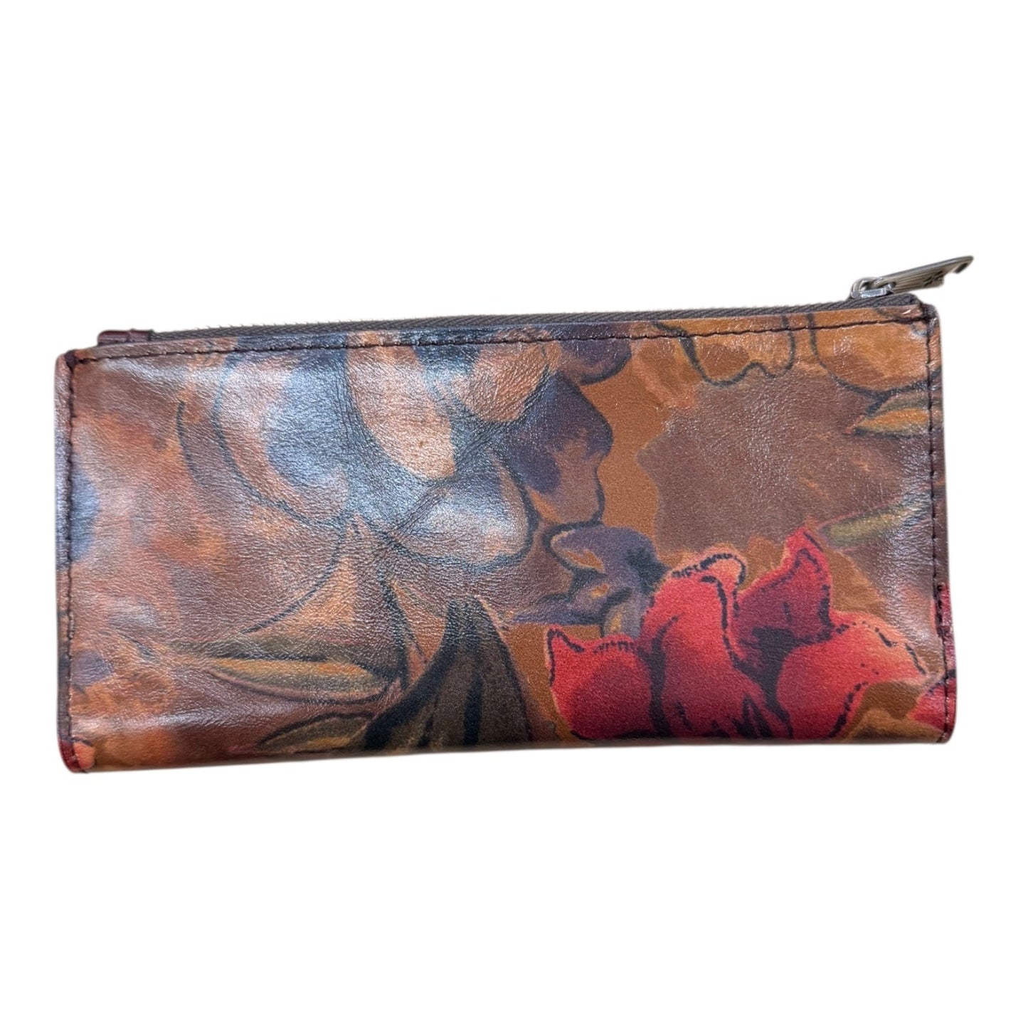 Wallet Designer By Patricia Nash In Floral Print, Size:Medium