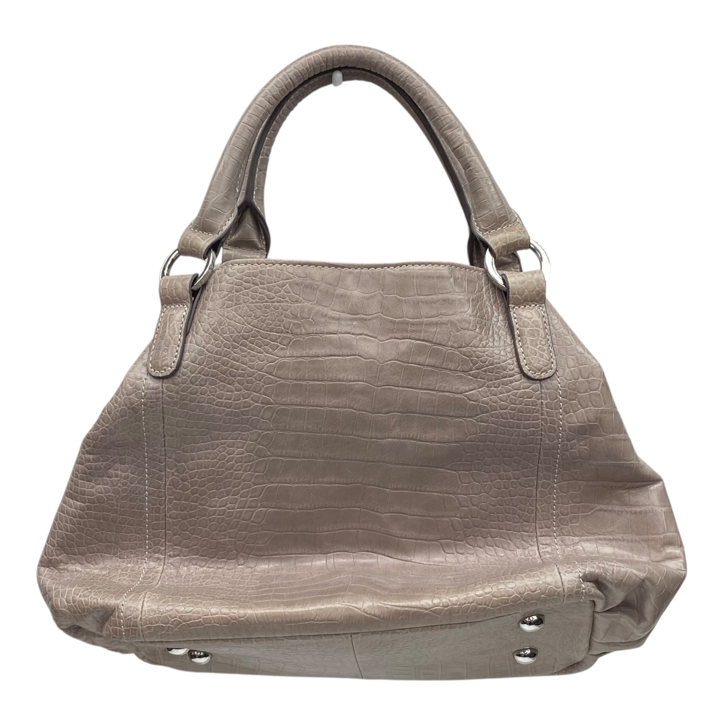 Handbag Leather By Gilli In Brown, Size:Medium