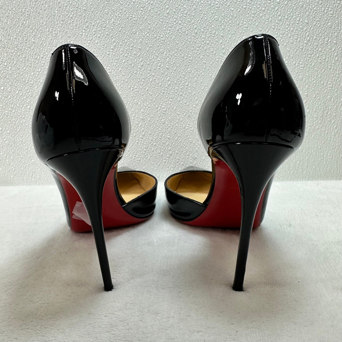 Shoes Luxury Designer By Christian Louboutin In Black, Size: 39