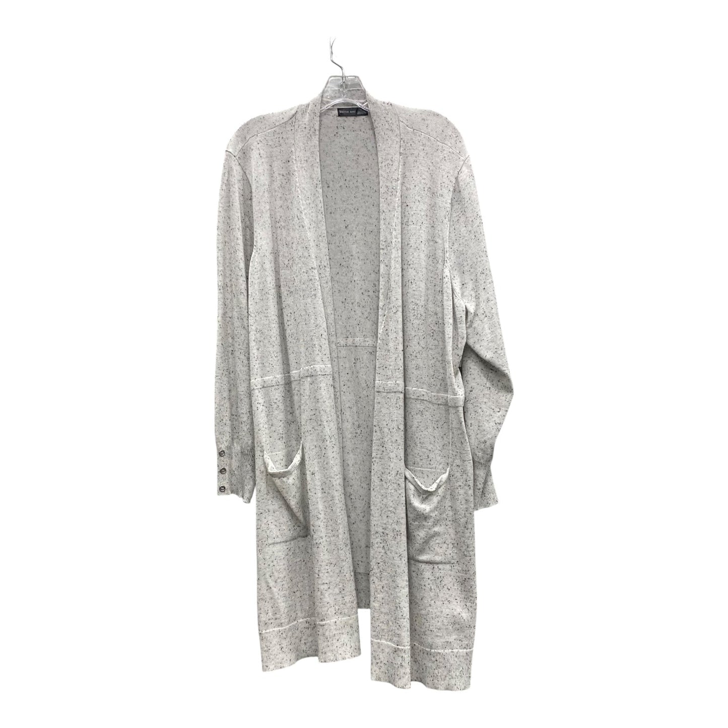 Cardigan By Verve Ami In Grey, Size:3X
