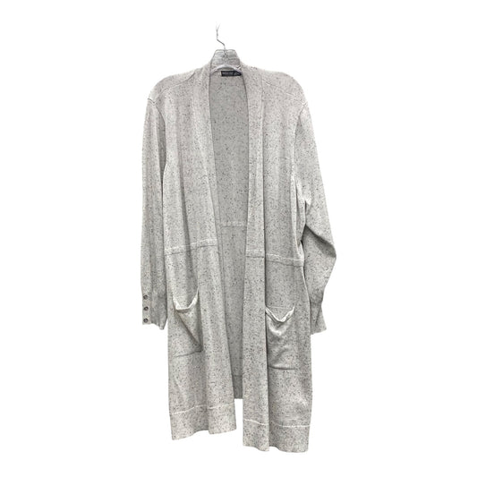 Cardigan By Verve Ami In Grey, Size:3X