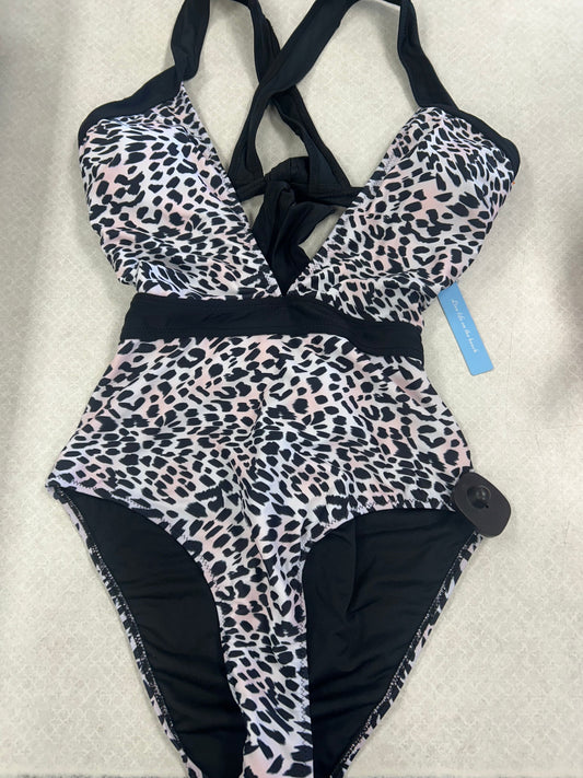 Swimsuit By Clothes Mentor In Animal Print, Size:M
