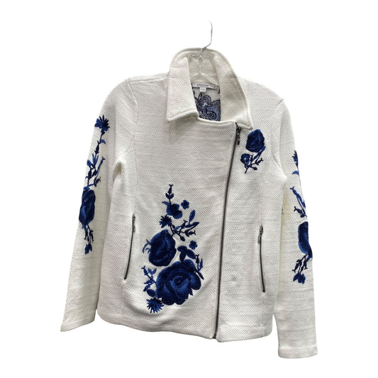 Jacket Other By Chicos In White, Size:S