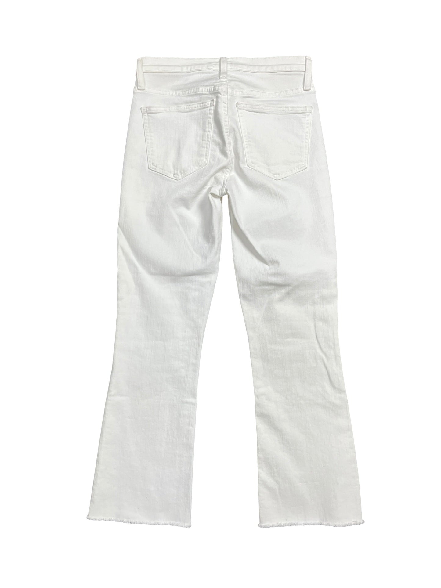 Jeans Straight By J. Crew In White Denim, Size:4