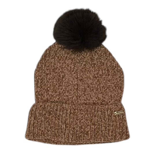 Hat Beanie By Anne Klein In Brown