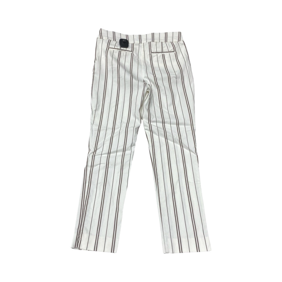 Pants Chinos & Khakis By Chicos In Brown & White, Size:4