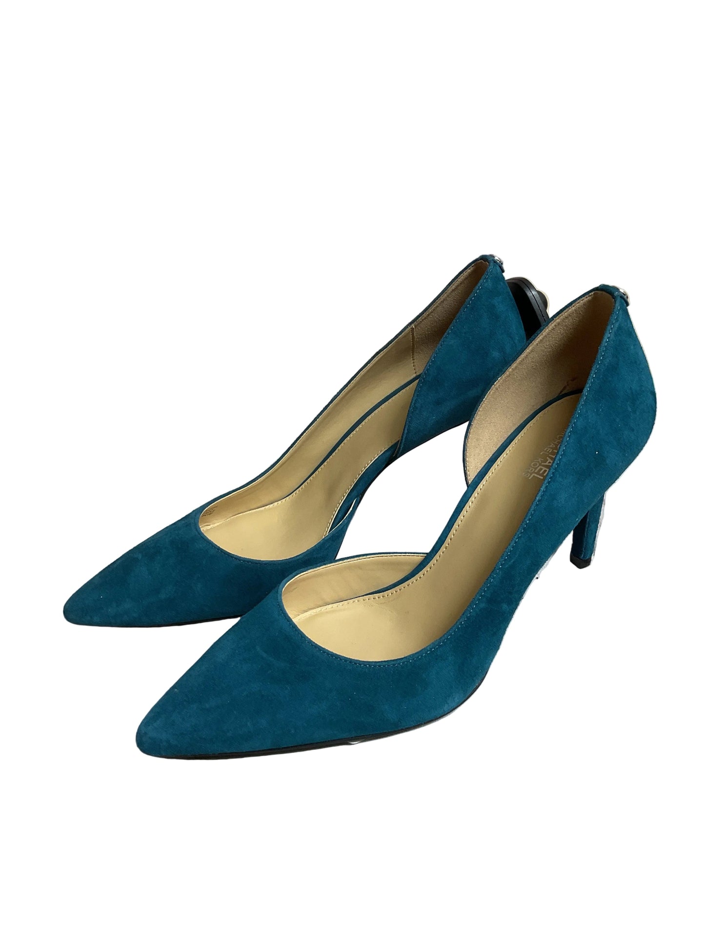 Shoes Designer By Michael Kors In Teal, Size:8