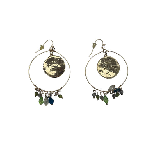 Earrings Hoop By Clothes Mentor In Gold