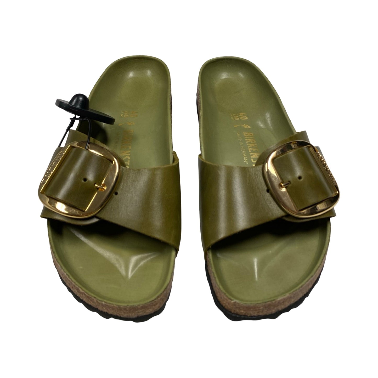 Sandals Designer By Birkenstock In Green, Size:9