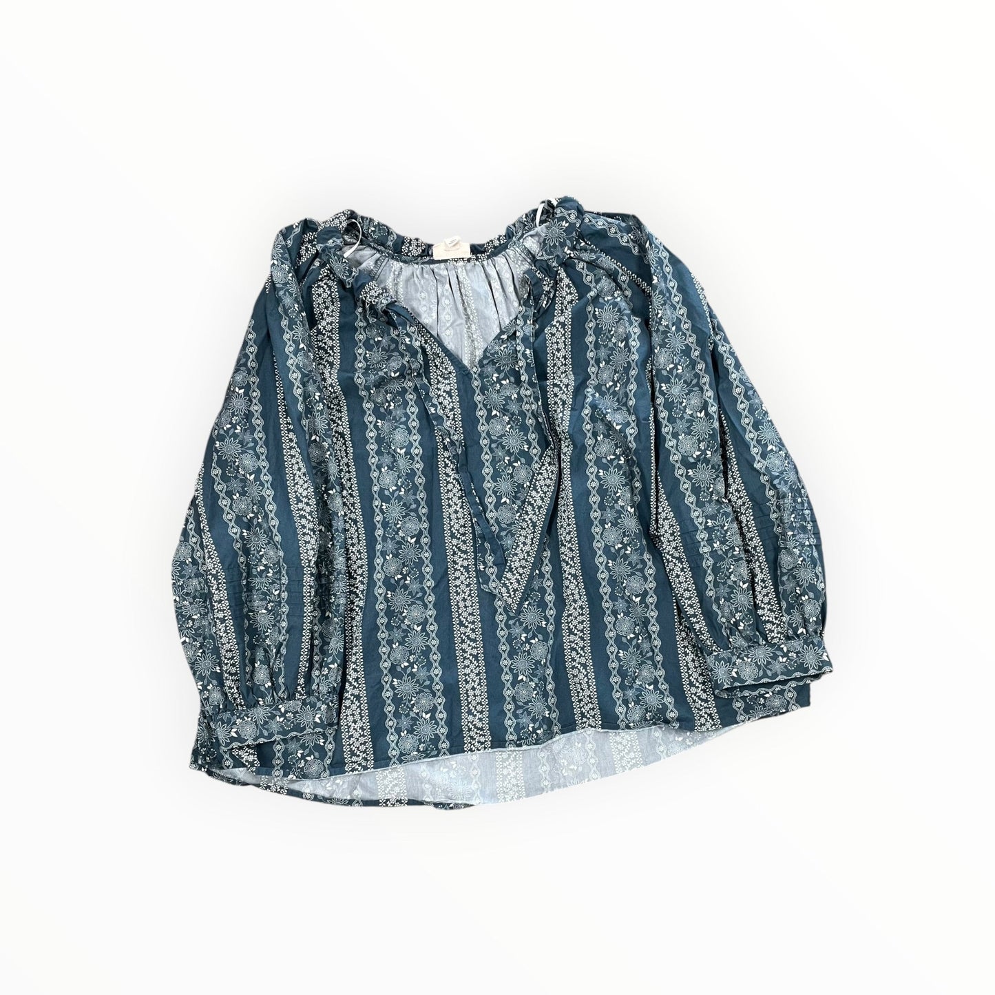 Top Ls By Ana In Teal, Size:1X