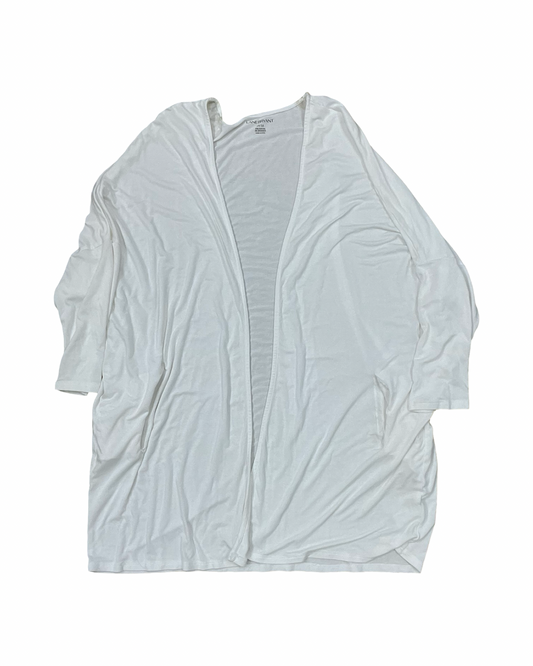 Cardigan By Lane Bryant In White, Size:Xl