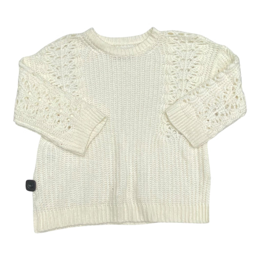 Sweater By Pilcro In White, Size:S