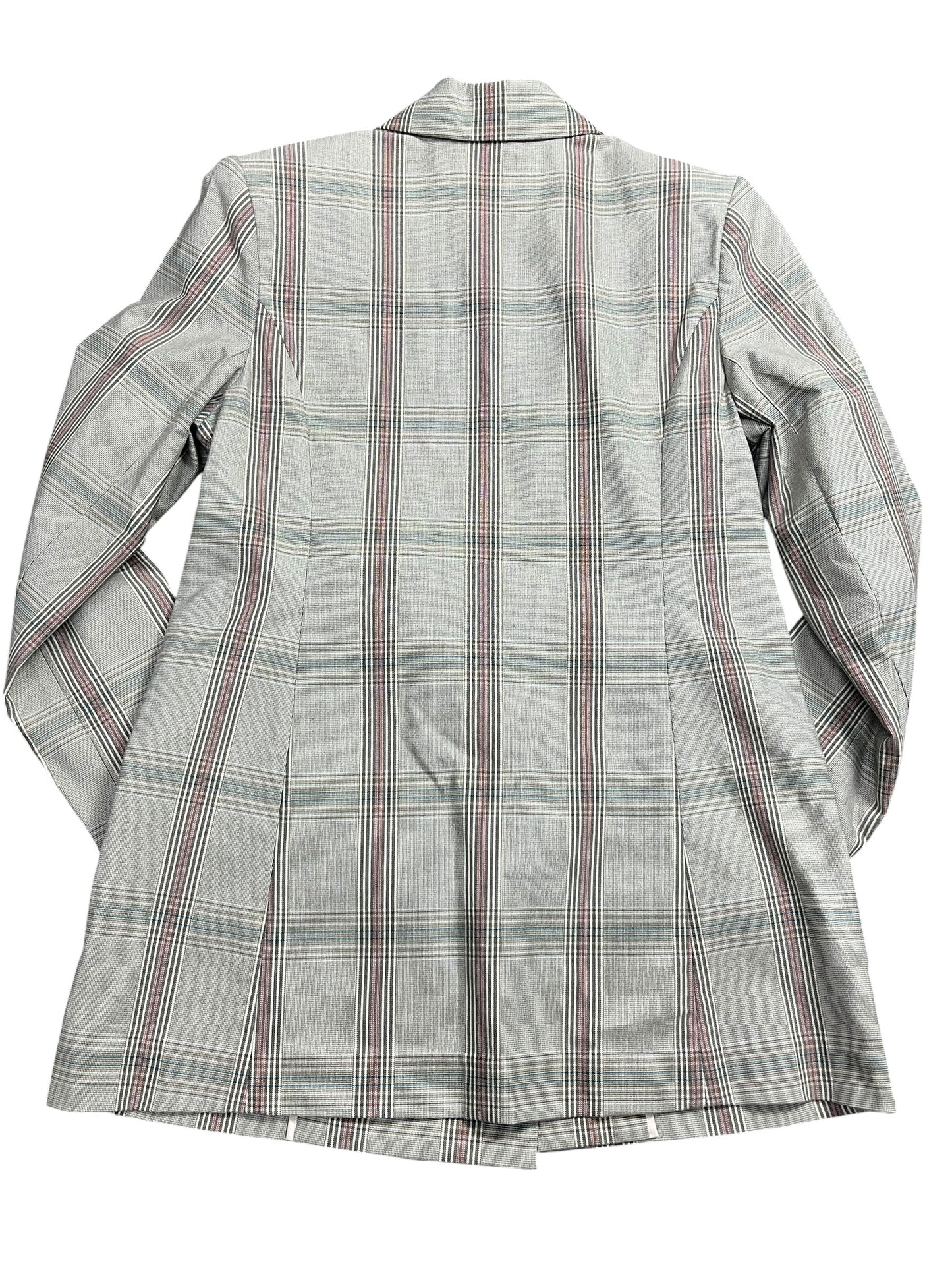 Blazer By Cabi In Plaid Pattern, Size:M