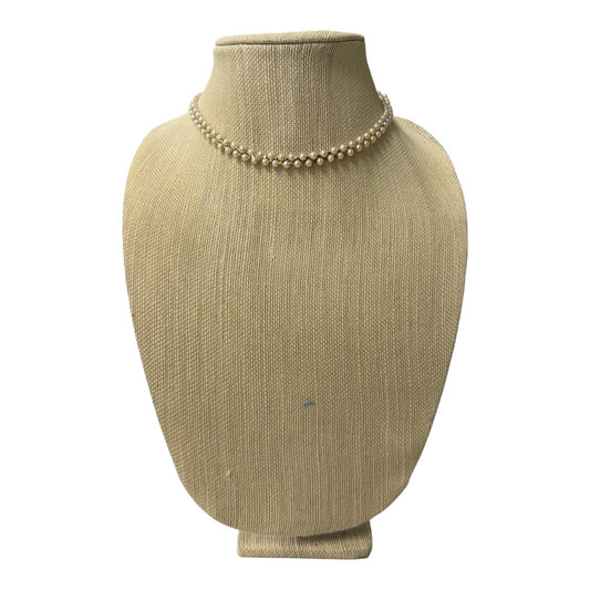 Necklace Statement  In White