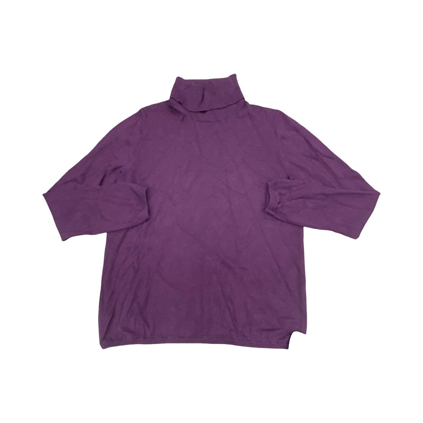 Sweater By Ann Taylor In Maroon, Size:Lp
