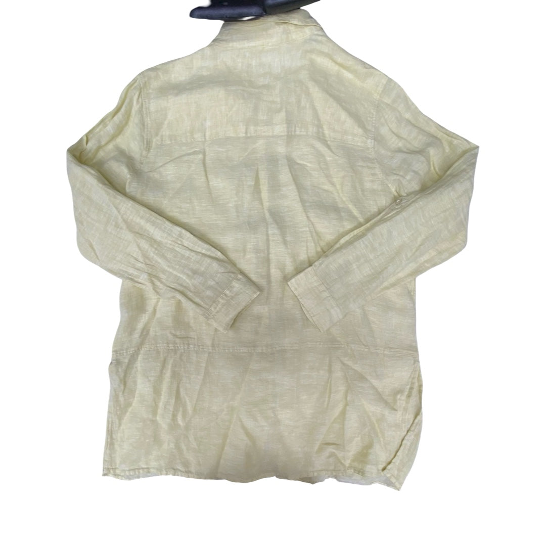 Top Ls By Tahari In Yellow, Size:L