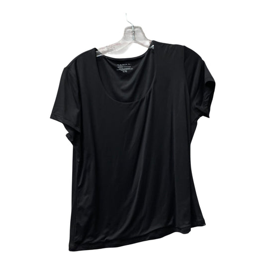 Top Ss Basic By Elie Tahari In Black, Size:Xl
