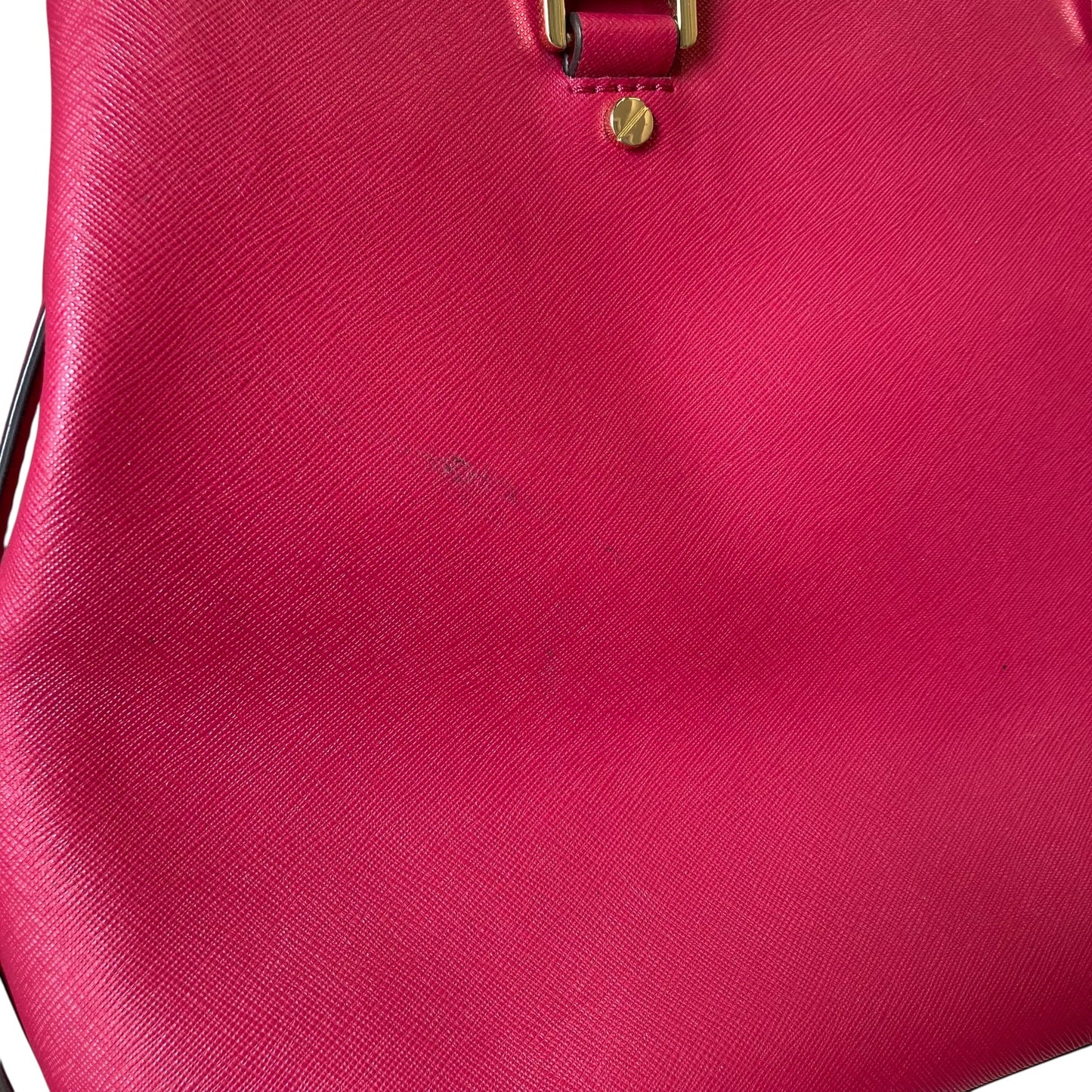 Handbag Designer By Michael Kors In Dark Magenta, Size:Medium