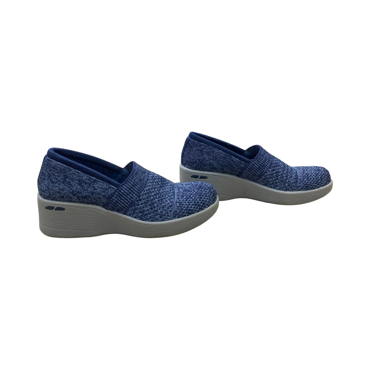 Shoes Heels Wedge By Skechers In Blue, Size:6