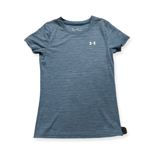 Athletic Top Ss By Under Armour In Blue, Size:Xs