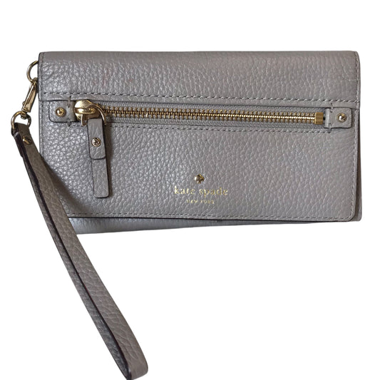 Wallet Designer By Kate Spade In Grey, Size:Medium