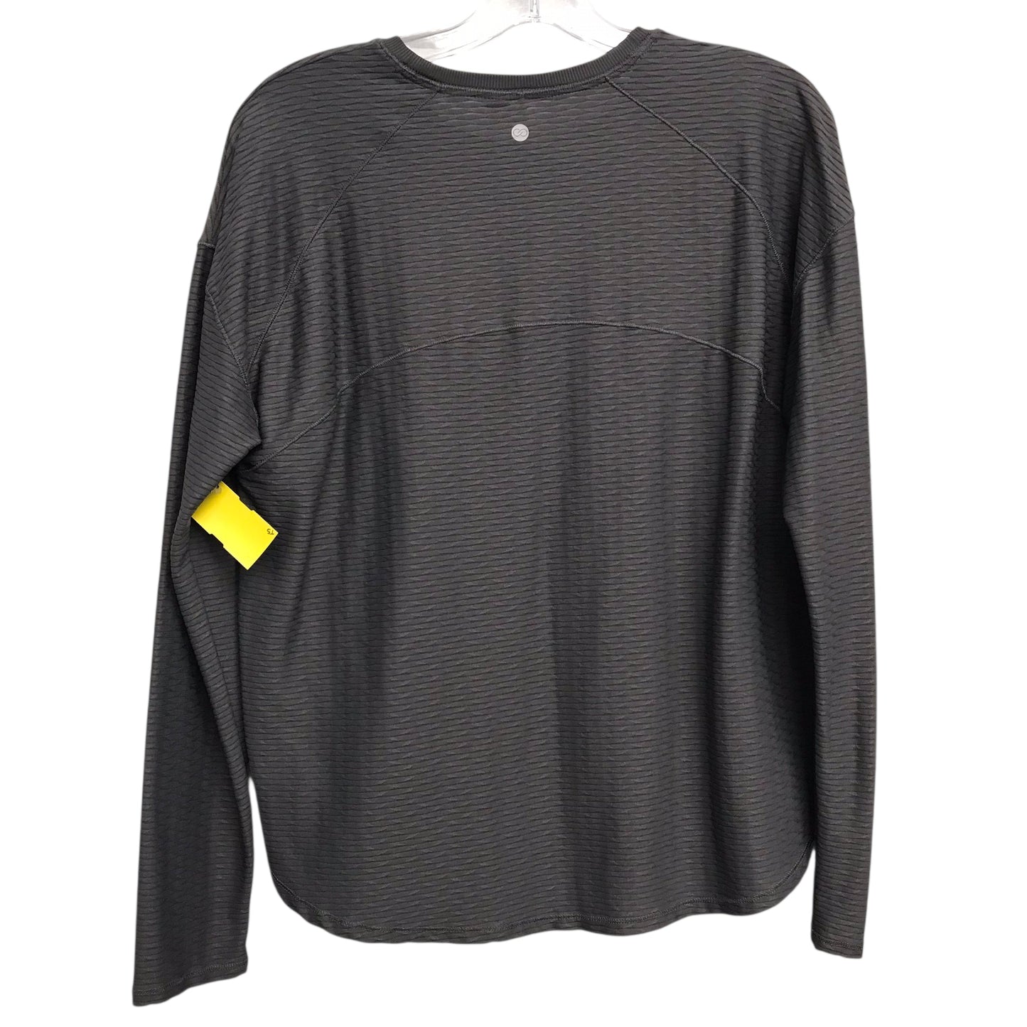 Athletic Top Ls Crewneck By Calia In Grey, Size:M