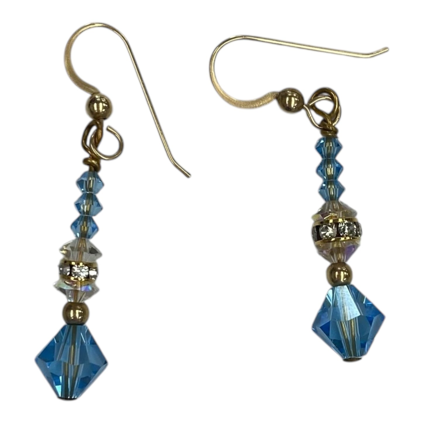 Necklace Set By Clothes Mentor In Blue, Size:02 Piece Set