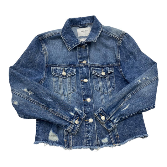 Jacket Denim By Vervet In Blue Denim, Size:S