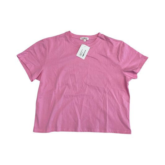 Top Ss Basic By Wishlist In Pink, Size:L