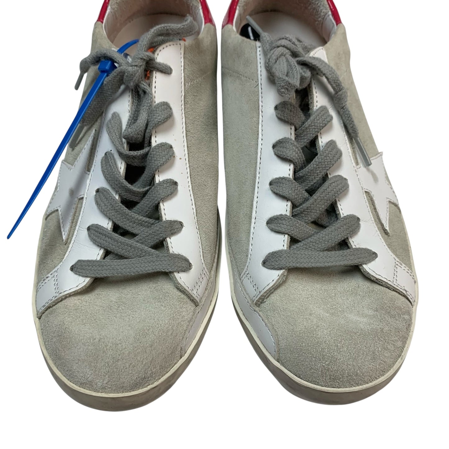 Shoes Luxury Designer By Golden Goose In Grey, Size: 8