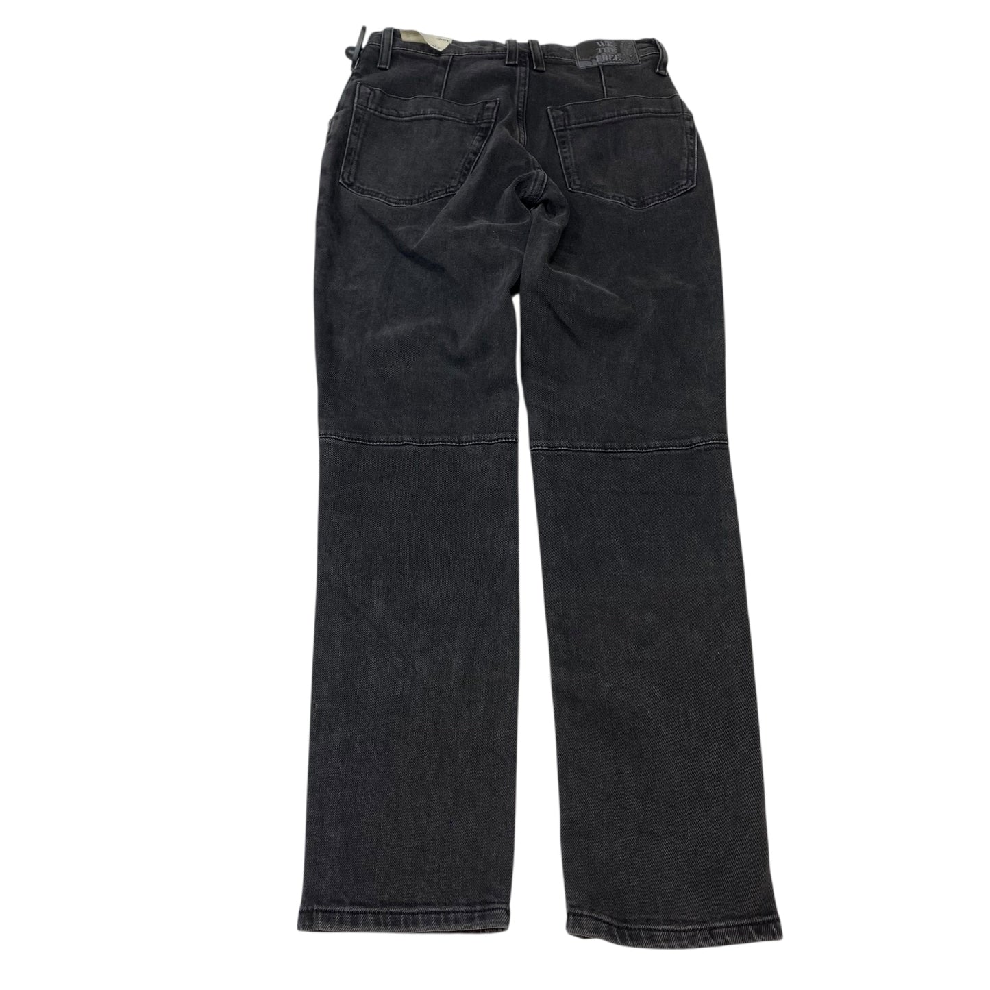 Jeans Straight By We The Free In Black Denim, Size:2