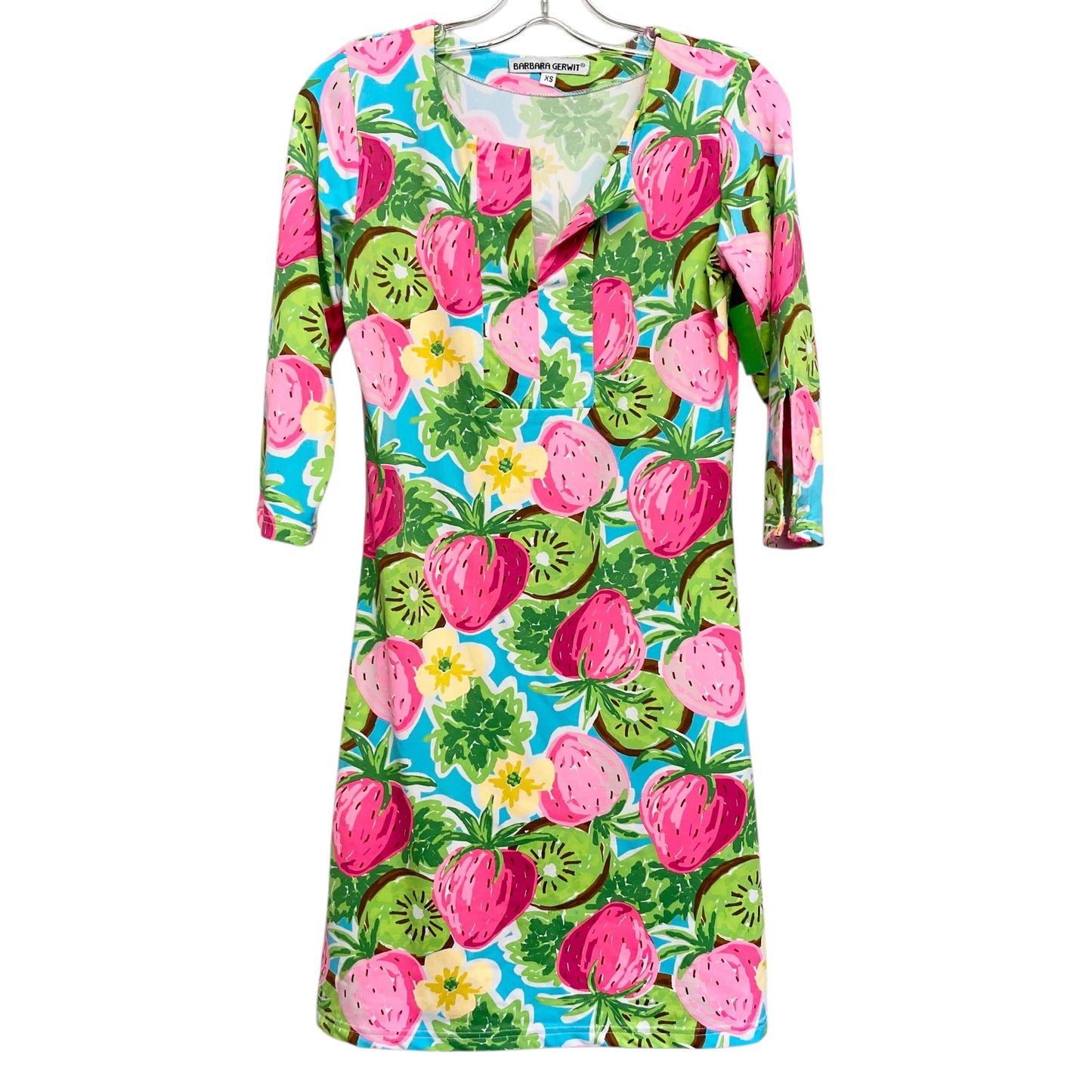 Dress Casual Short By Barbara Getwit In Multi, Size:Xs