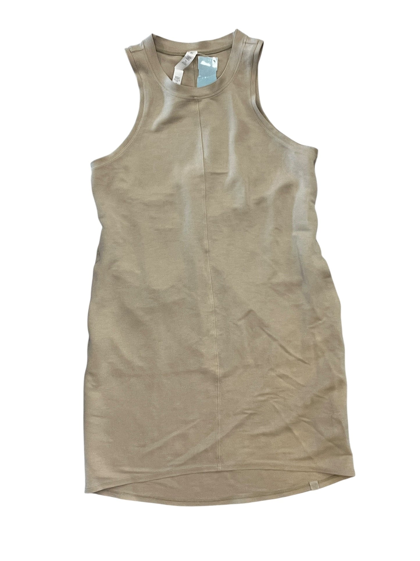Athletic Dress By Lululemon In Tan, Size:S
