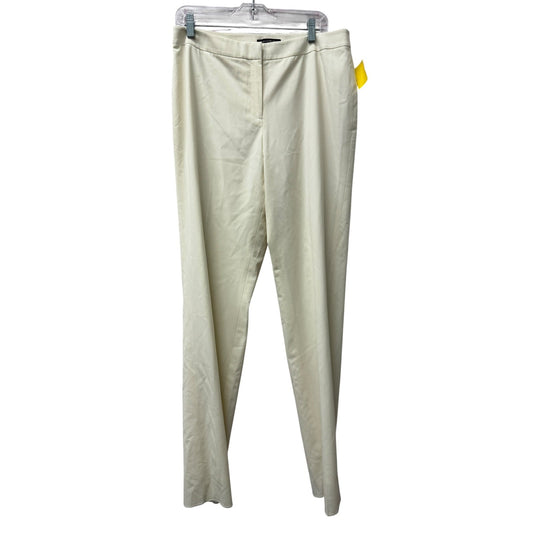 Pants Designer By Lafayette 148 In Cream, Size:12