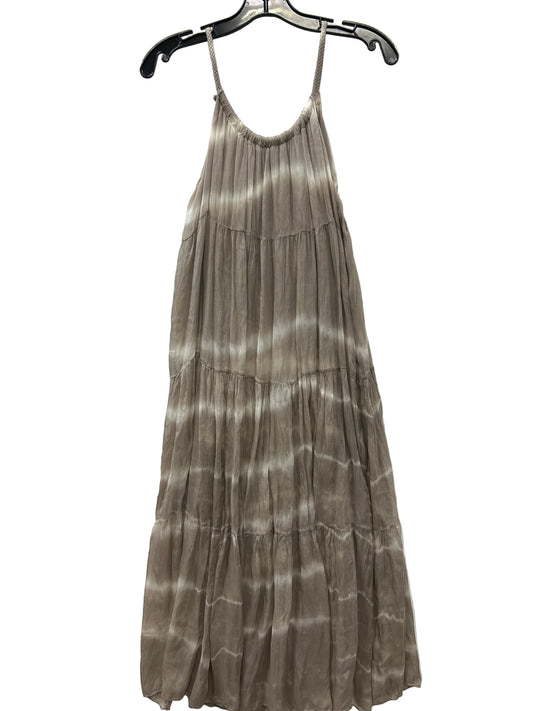 Dress Casual Maxi By Cmc In Taupe, Size:Xs