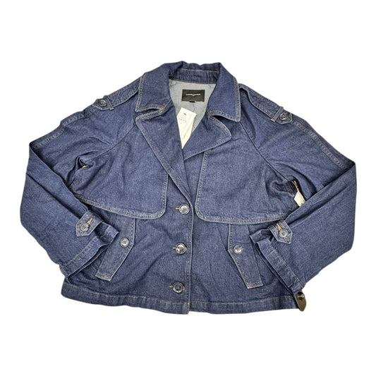 Jacket Denim By Banana Republic In Blue, Size:S