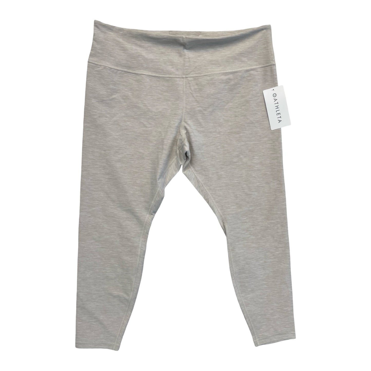 Athletic Leggings By Athleta In Cream, Size:2X