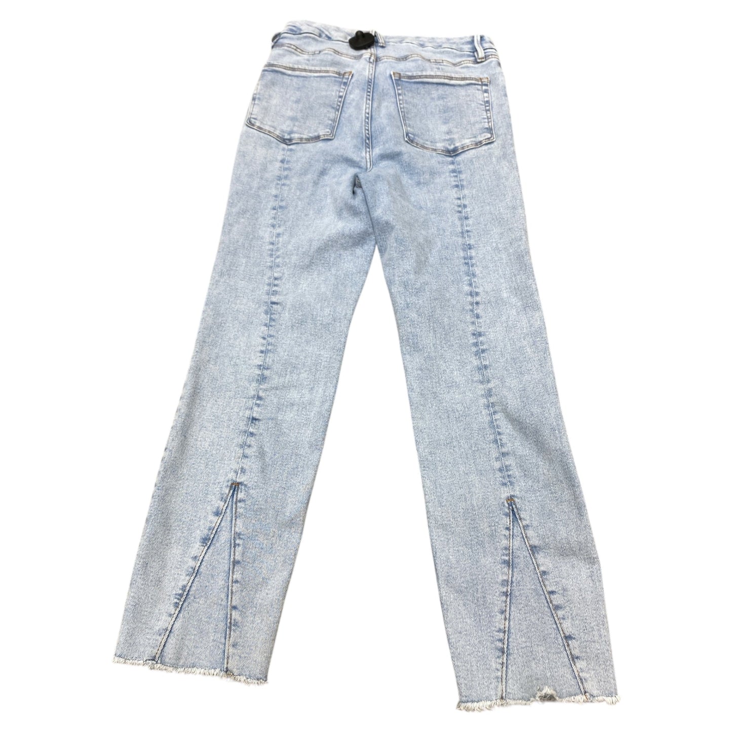 Jeans Straight By Good American In Blue Denim, Size:10