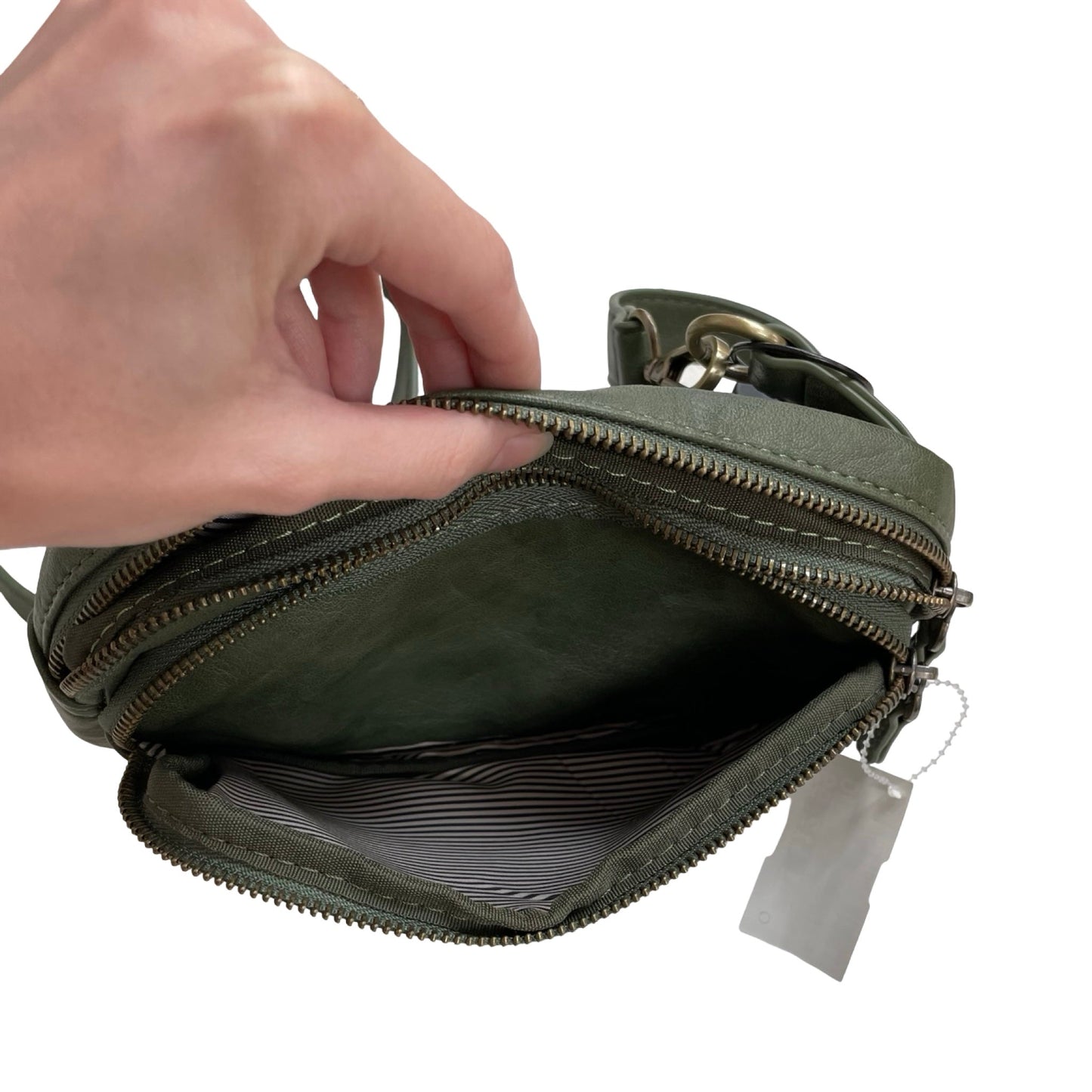 Handbag By Joy Susan In Green, Size:Small