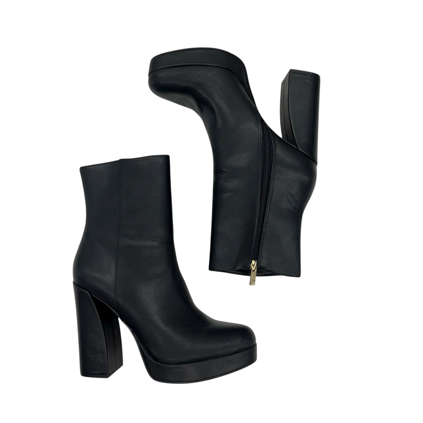 Boots Ankle Heels By Jessica Simpson In Black, Size:9