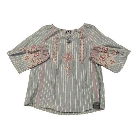 Top Ls Designer By Johnny Was In Striped Pattern, Size:S