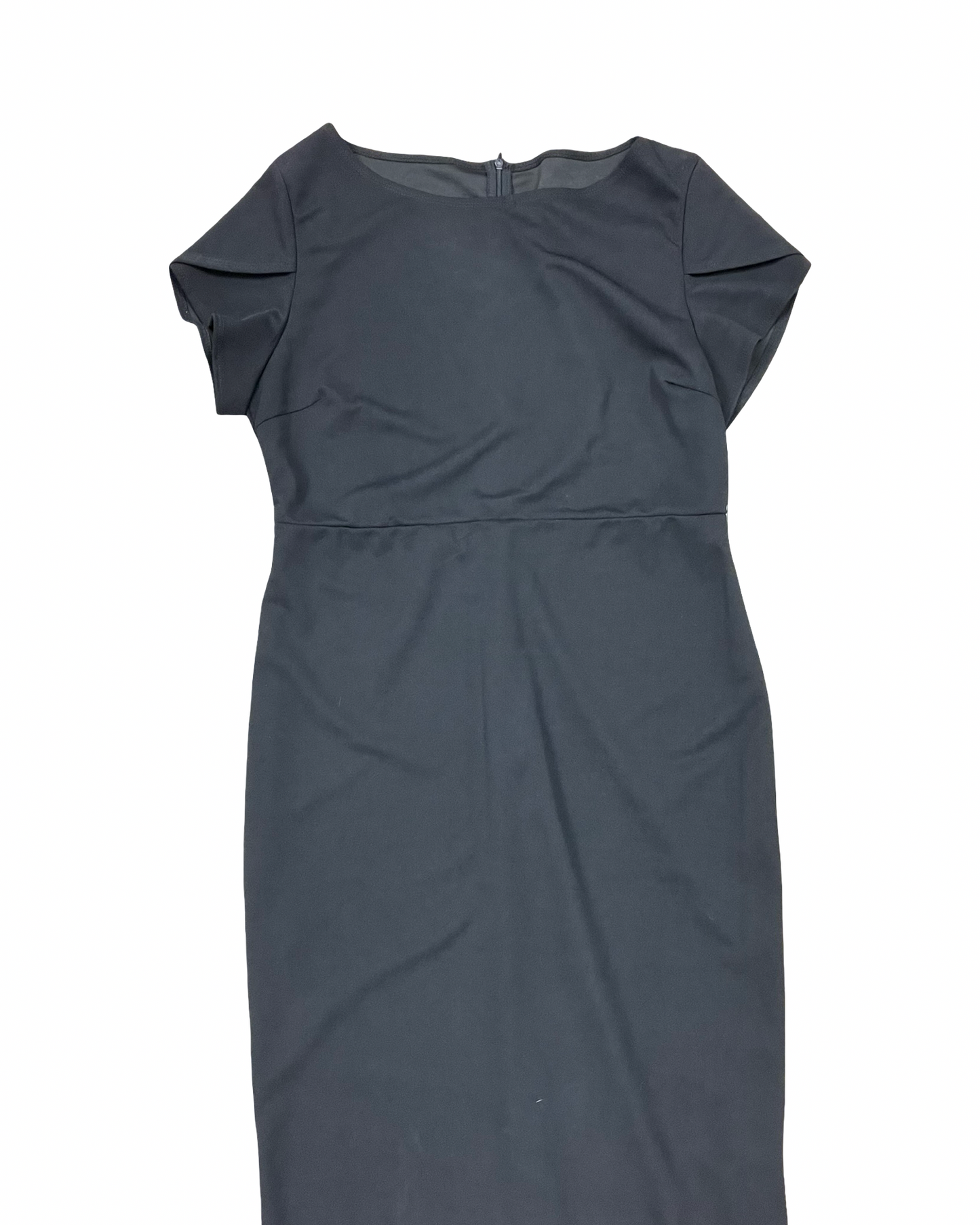 Dress Party Midi By Clothes Mentor In Black, Size:1X